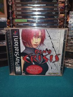 Playstation 1 Game "Dino Crisis" ( Vintage 1999 )
