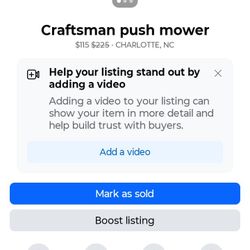 Craftsman Push Mower