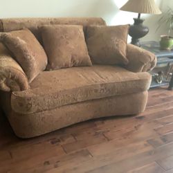 Love Seat And Chair And Ottoman From Mor Furniture