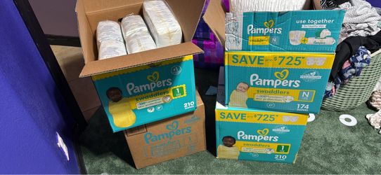 Pampers diapers