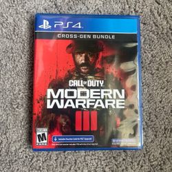 PS4 Modern Warfare 3 Cross Gen Edition 