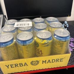 Yerba Mate Energy Drinks (Bluephoria + Mango) – Cold & Ready