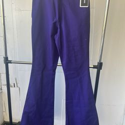 Raf Simons FW21 Flared Purple Trousers