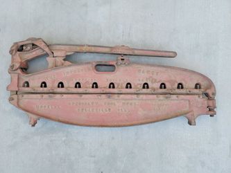 Antique Cast Iron Improved Handy Asbestos Shingle Cutter Tool