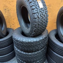 315/70R17 BF Goodrich Ko2 A/T High Tread Full Set of 4 Tires