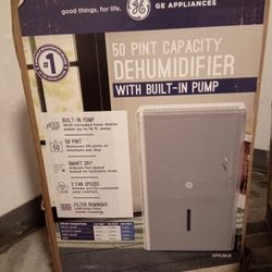 Dehumidifier 50 Pint Capacity With Built In Pump
