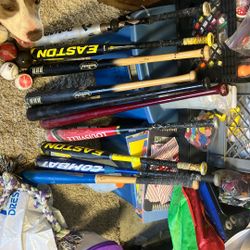 Used Bats Sizes 29-32 