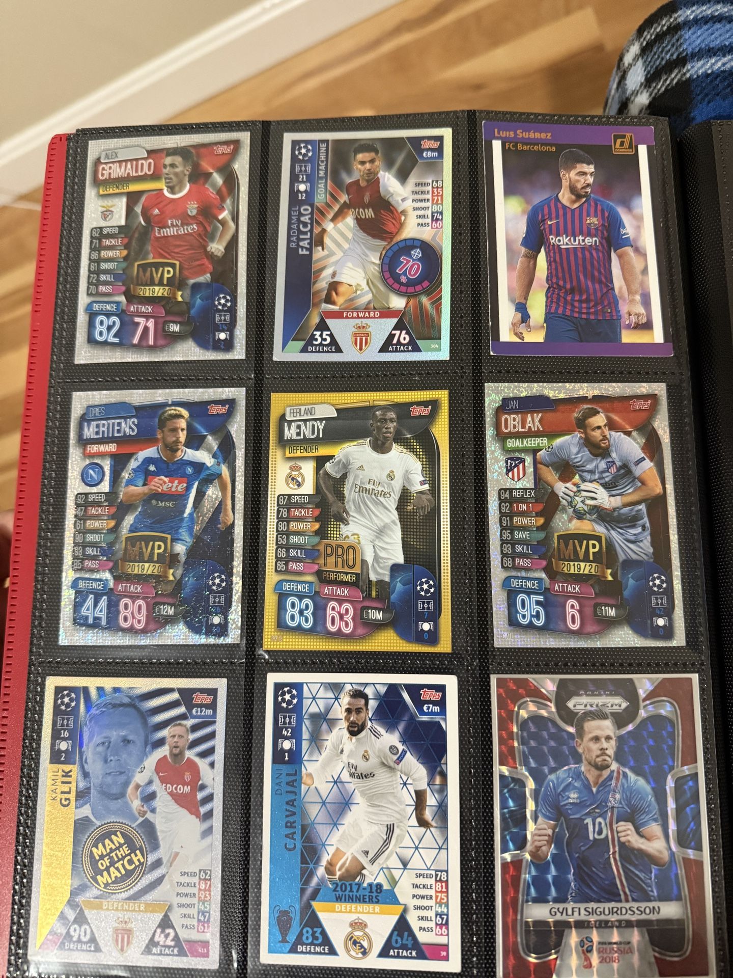 soccer cards