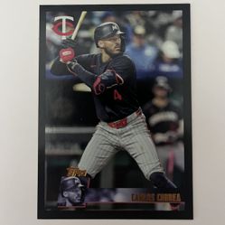 Carlos Correa Black Foil