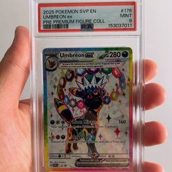 Pokemon Umbreon ex ‘SVP’ Promo (176) PSA 9