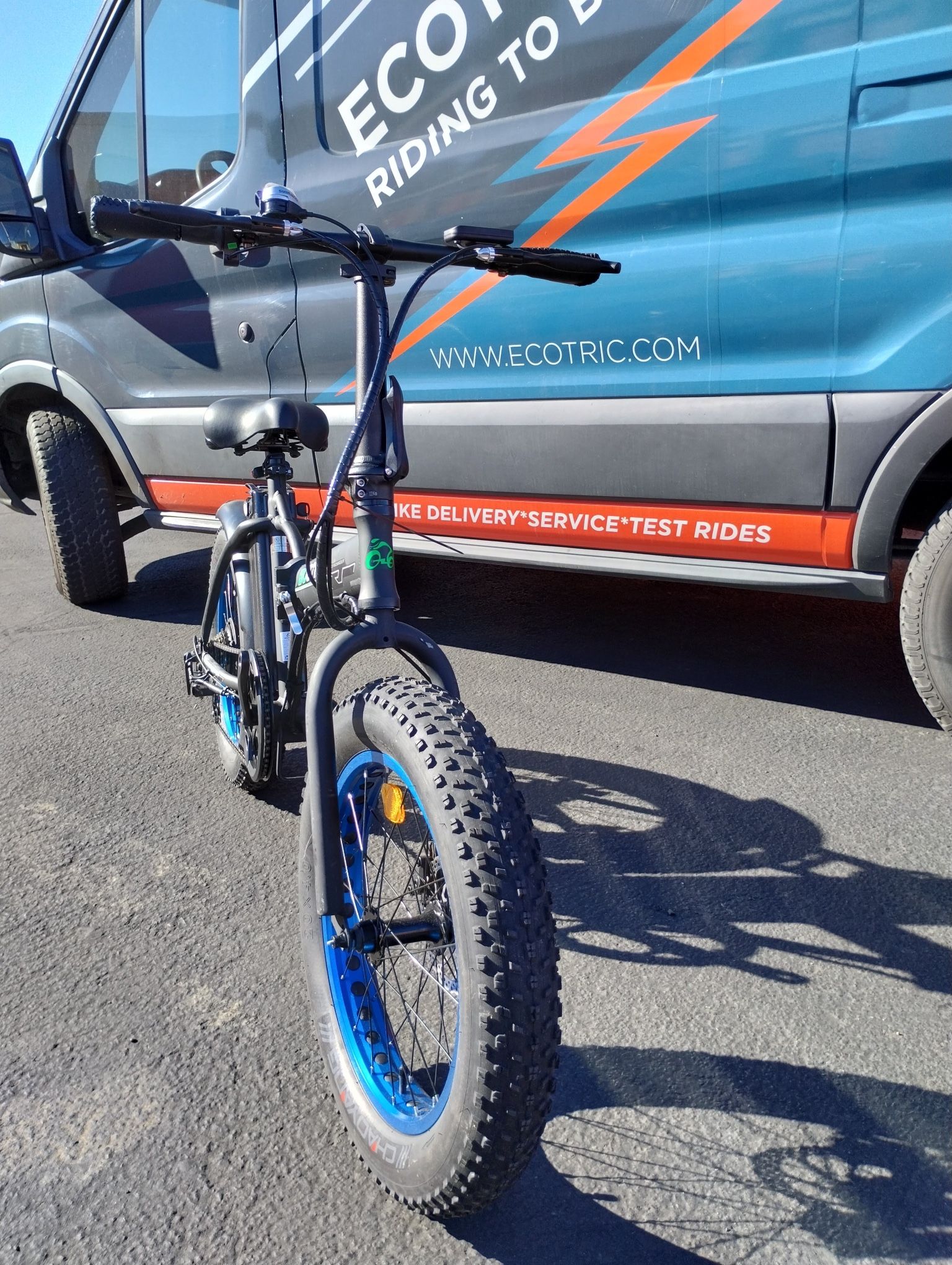 Ecotric 20” Fat Tire Folding E bike