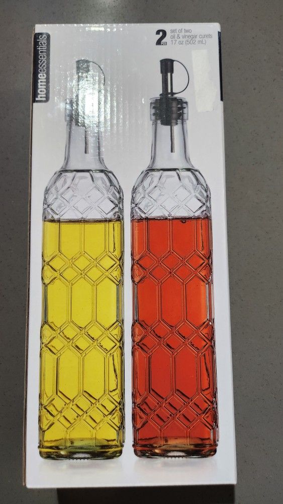 New Home Essential Oil And Vinegar Curets Container 17 OZ