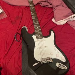 6 String Electric Guitar & Amp