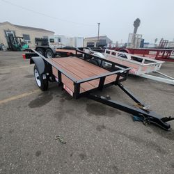 2024 Carson Trailer Black Light Weight 4 X 6