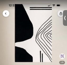Abstract Modern Rug