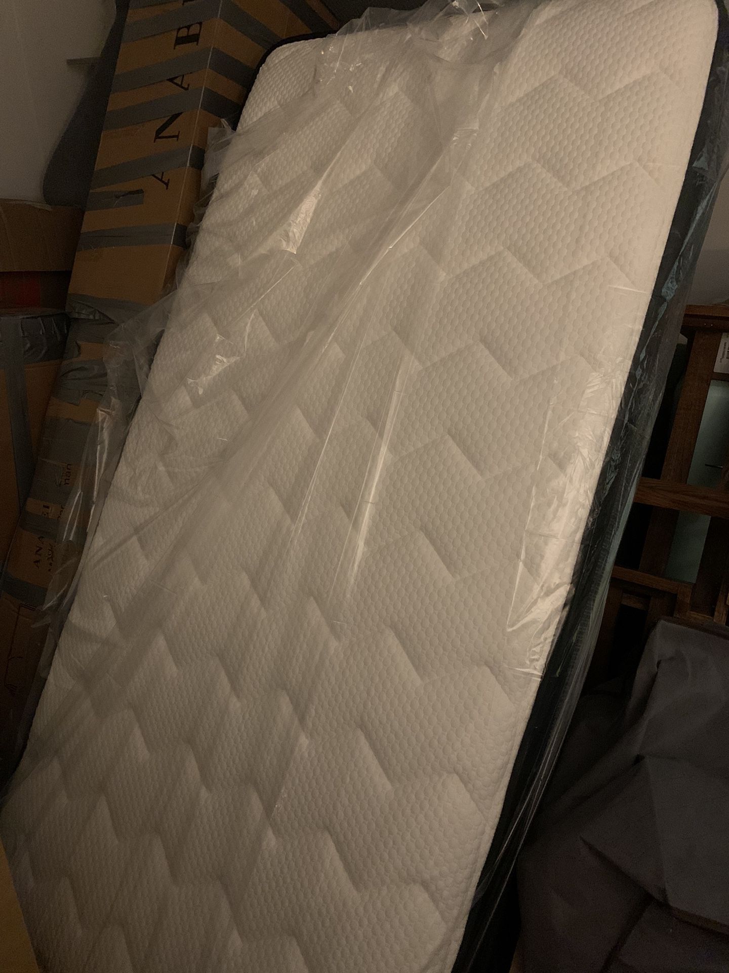 Twin Mattress (Purchased mattress from Mancini’s Sleepworld for $310)