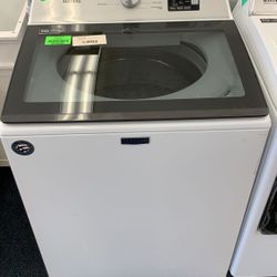 MAYTAG MVWKW 28 in. 4.8 cu. ft. White Top Load Washing 4180