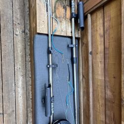 For Sale: 2x - Scotty Longarm Manual Downrigger Combo Pack w/ 60” Boom