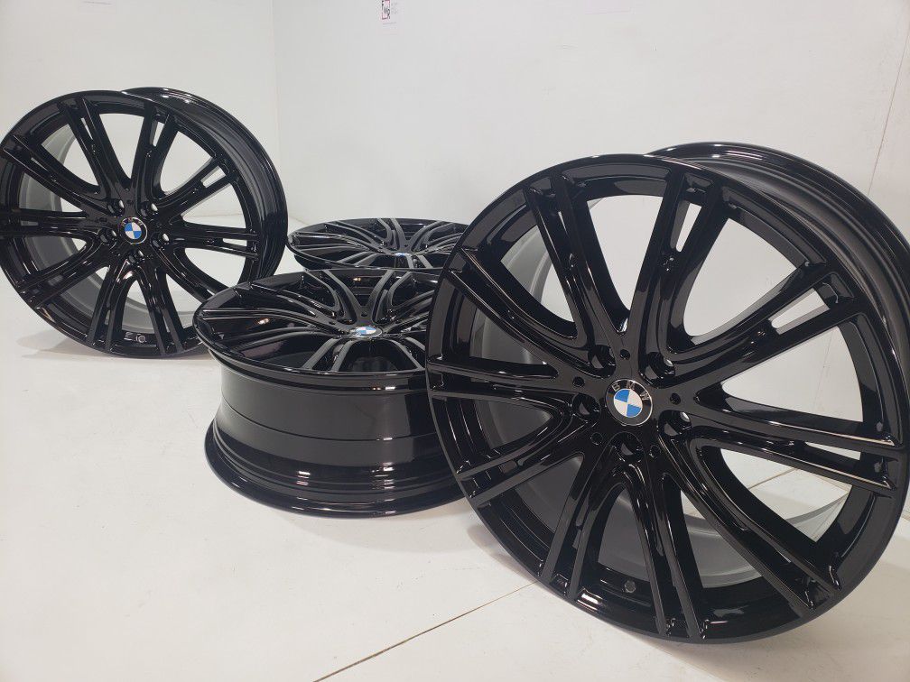 20” Bmw 540i 530i G30 black wheels