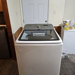 SAMSUNG WASHER XL CAPACITY 5.3 CU GOOD CONDITION HEAVY DUTY DELIVERY AVAILABLE FOR EXTRA FEE WE DO REPAIRS 