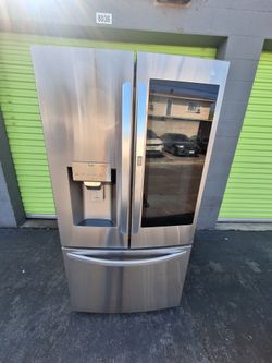 LG 3-Door Refrigerator With Instaview Window And Bottom Freezer