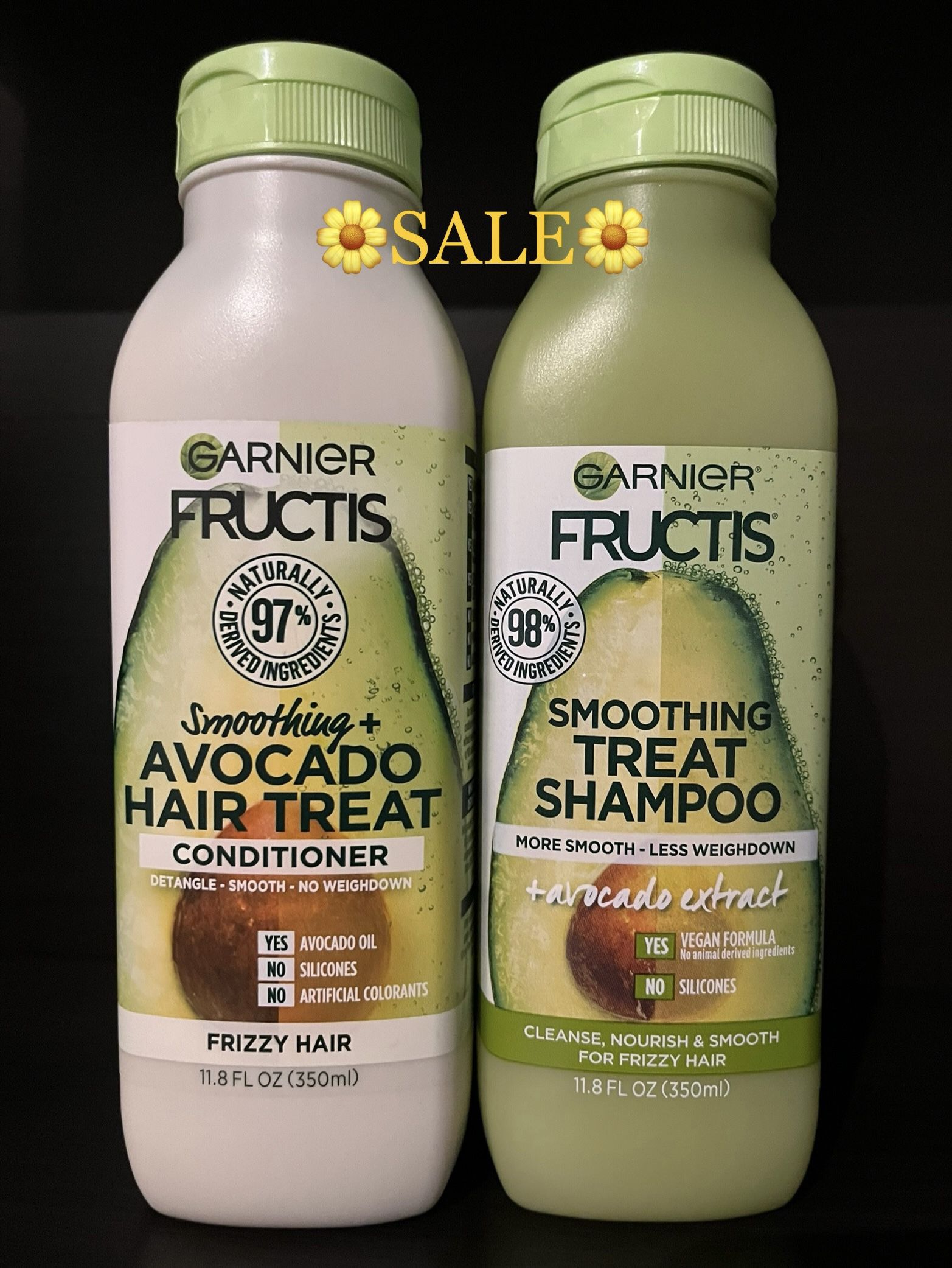 🛍SALE!!!!!!! GARNIER FRUCTIS AVOCADO 🥑 EXTRACT SHAMPOO AND CONDITIONER (PACK OF 2)