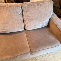 Light Gray Love Seat 