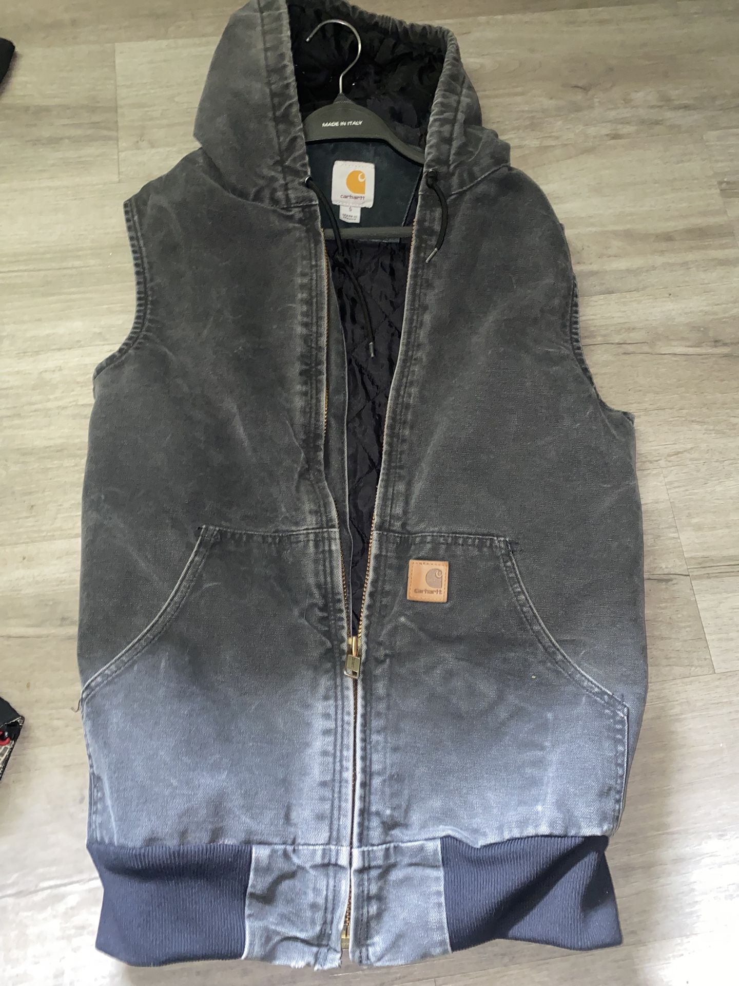 Mens Carthartt Hooded Insulated Vest