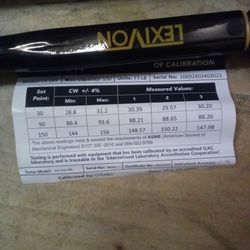 $30 LEXIVON 1/2 INCH DRIVE CLICK TORQUE WRENCH 