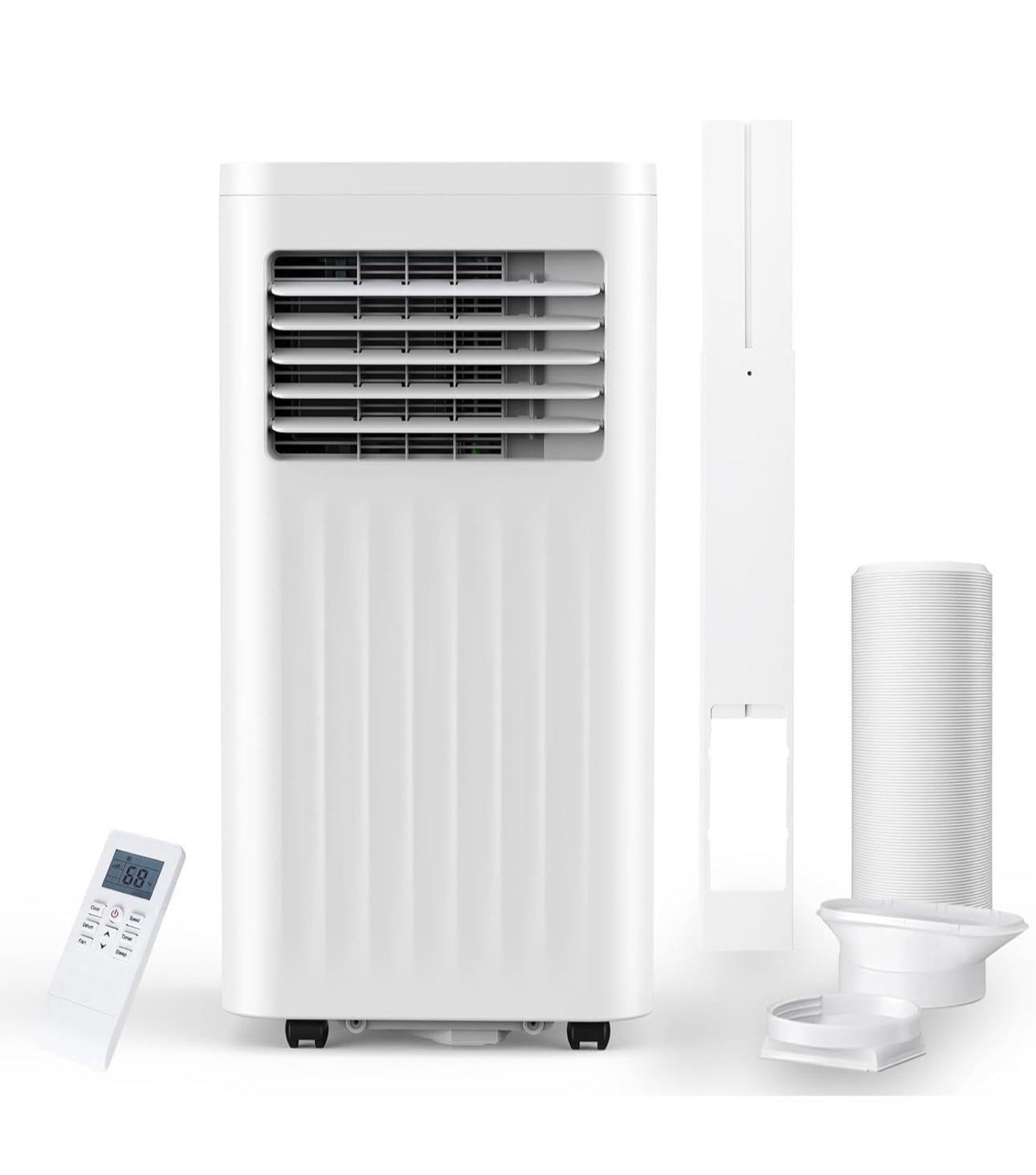 Antarctic Star Portable Air Conditioners 8,000 BTU, Small Portable AC with Cooling, Fan, Dehumidifier Function, Room AC Unit with 24H Timer, Cooling u