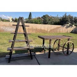 Western Dessert Table and Treat Ladder 