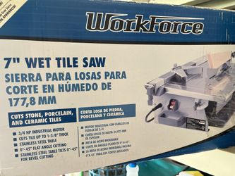 Workforce 7in Tile Wet Saw