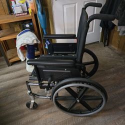 Wheelchair.