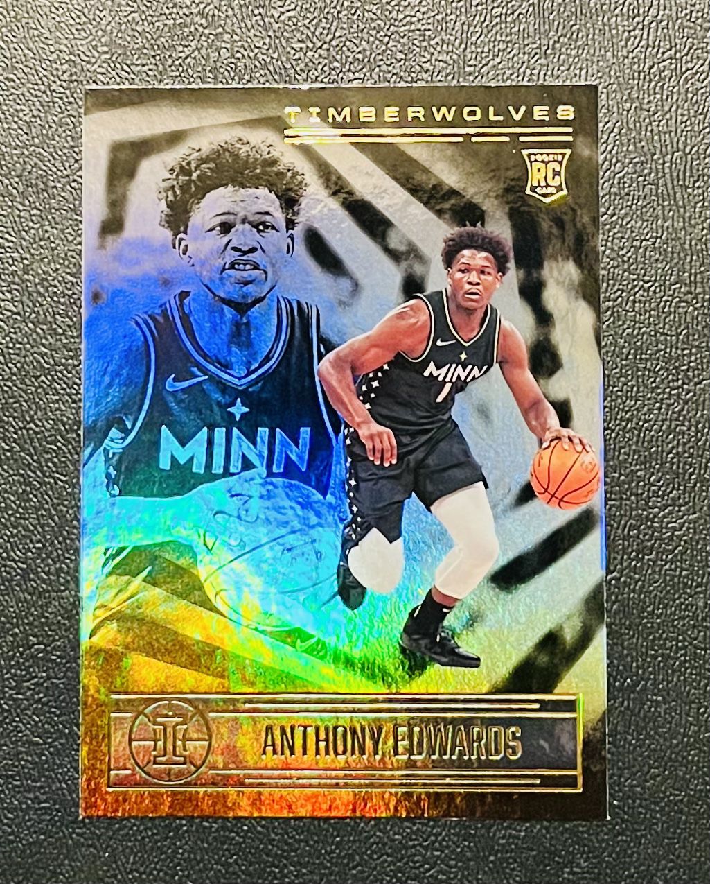 2020-21 Illusions Basketball Anthony Edwards RC #152 Timberwolves 