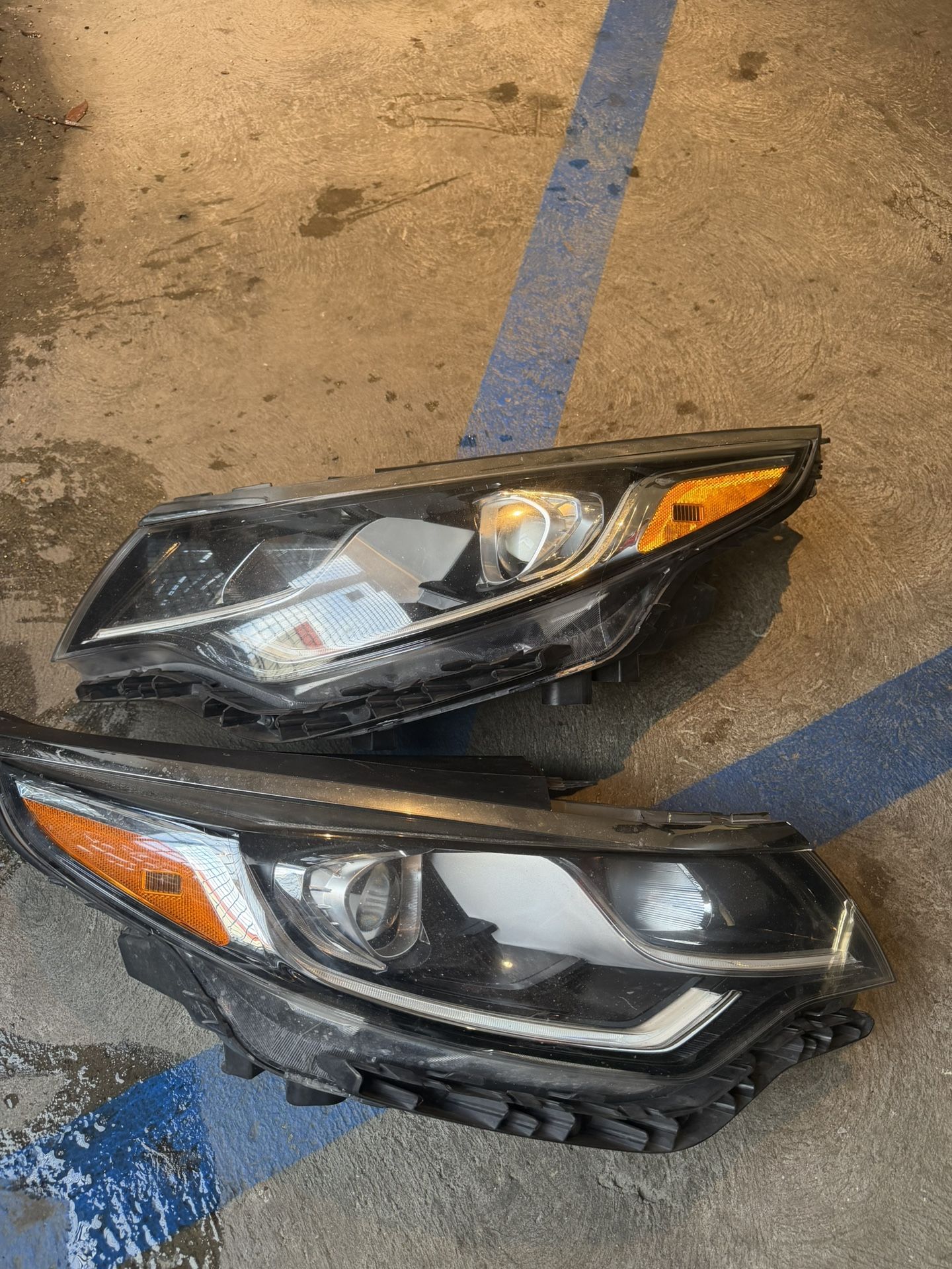 2016-2018 Kia Optima Headlights And Tail Lights