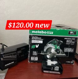 Circular saw $120.00 new brushless