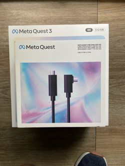 Meta Quest 3 512GB and Meta Link Cable