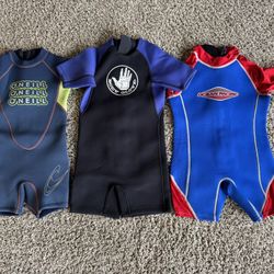 Small Kids Wet Suits