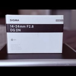 Sigma 14-24mm F/2.8 DG DN Art 