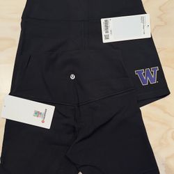 Lululemon Women's University of Washington Huskies Align High Rise Short 6" UW