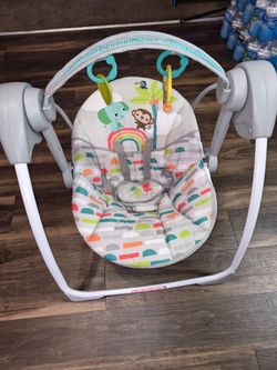 Baby walker and swing