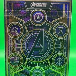 Marvel Avengers Playing Cards Deck - Theory 11 Purple Poker Size Deck. New