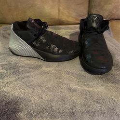 Nike Air Jordan Why Not ZER0.1 Black Silver Shoes Men’s Size 10