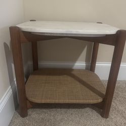 AllModern Carolyn Marble top End Table 