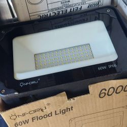Onforu 60W LED Flood Light 2 pack $40