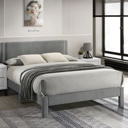 New Queen Size Bed With Mattress And Free Delivery 