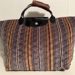 Longchamp Tote Vintage Velvet 