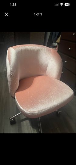 Pink Vanity Chair