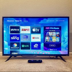 32” Hisense Smart TV w/ Roku