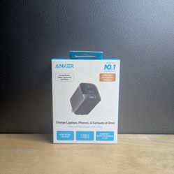 ANKER.  GaN Wall Charger (67W, 3-Port)